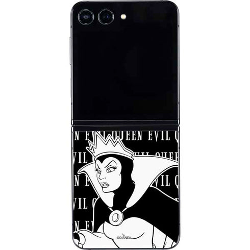 Disney Villains Evil Queen Black and White Galaxy Z Flip5 5G Skin