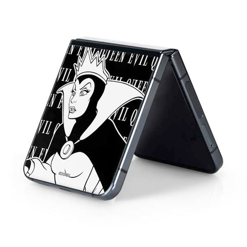Disney Villains Evil Queen Black and White Galaxy Z Flip5 5G Skin