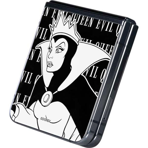 Disney Villains Evil Queen Black and White Galaxy Z Flip5 5G Skin