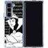 Disney Villains Evil Queen Black and White Galaxy Z Fold5 5G Clear Case