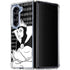 Disney Villains Evil Queen Black and White Galaxy Z Fold5 5G Clear Case