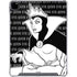 Disney Villains Evil Queen Black and White iPad Pro 12.9in (2020) Clear Case