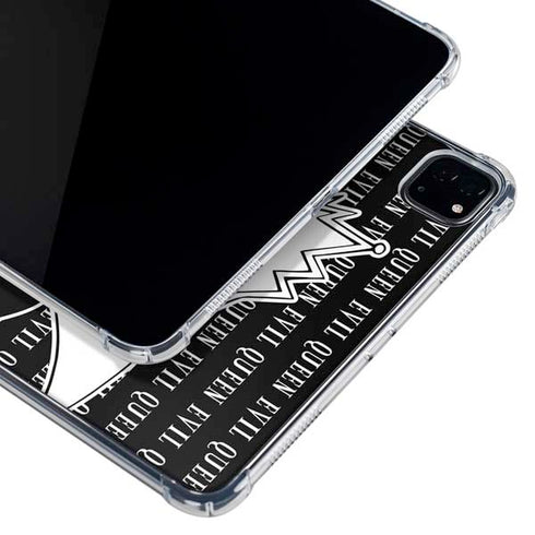 Disney Villains Evil Queen Black and White iPad Pro 12.9in (2020) Clear Case