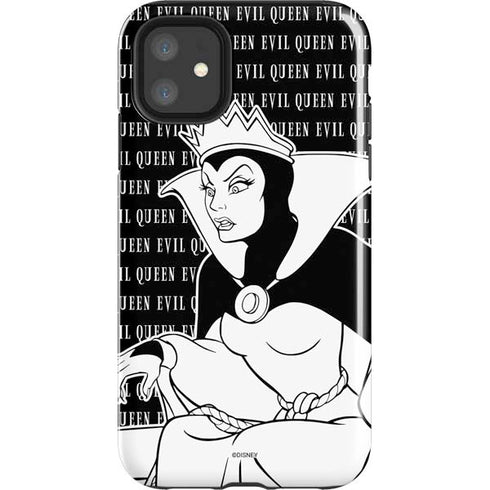 Disney Villains Evil Queen Black and White iPhone 11 Impact Case