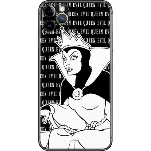 Disney Villains Evil Queen Black and White iPhone 11 Pro Max Skin