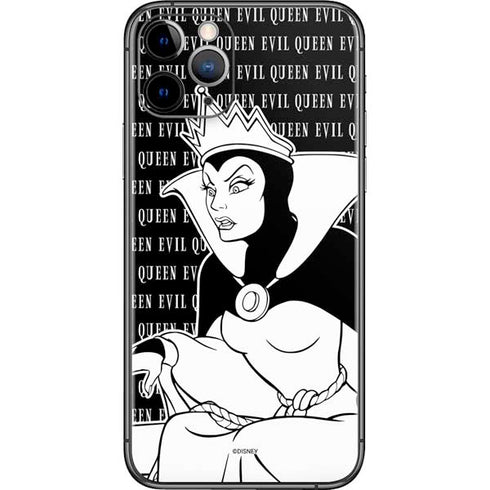 Disney Villains Evil Queen Black and White iPhone 11 Pro Skin