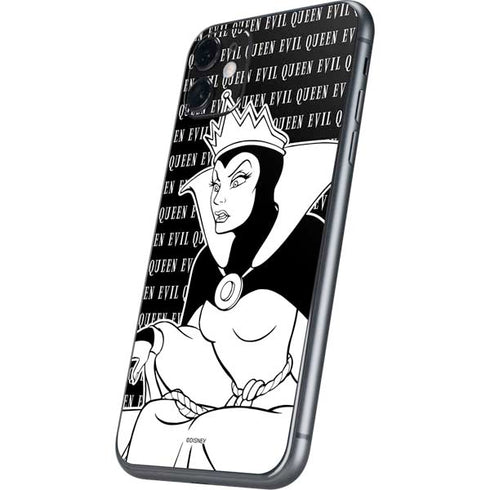Disney Villains Evil Queen Black and White iPhone 11 Skin