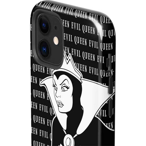 Disney Villains Evil Queen Black and White iPhone 12 Impact Case