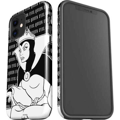 Disney Villains Evil Queen Black and White iPhone 12 Impact Case