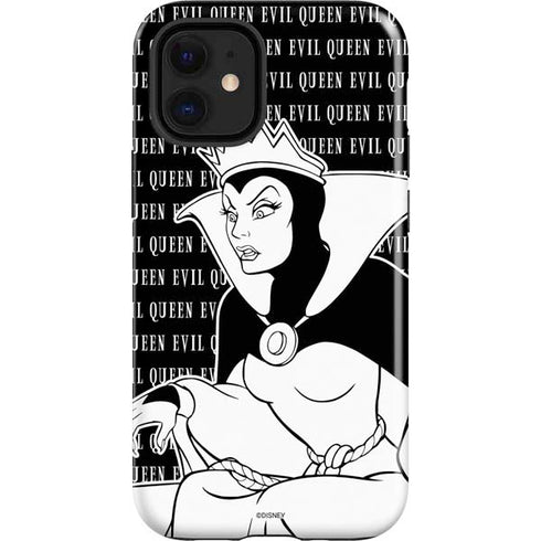 Disney Villains Evil Queen Black and White iPhone 12 Mini Impact Case