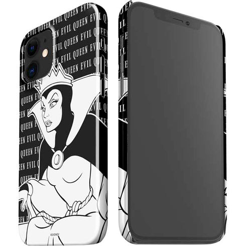 Disney Villains Evil Queen Black and White iPhone 12 Mini Lite Case