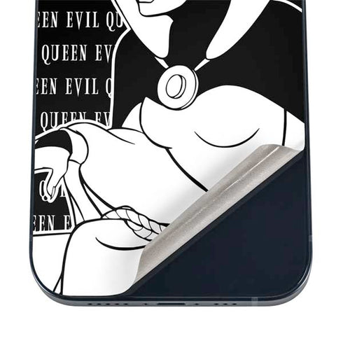 Disney Villains Evil Queen Black and White iPhone 12 Mini Skin