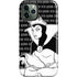 Disney Villains Evil Queen Black and White iPhone 12 Pro Impact Case