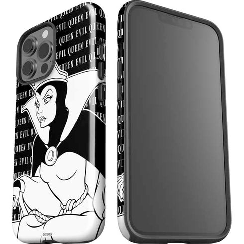 Disney Villains Evil Queen Black and White iPhone 13 Pro Max Impact Case