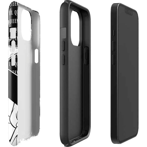 Disney Villains Evil Queen Black and White iPhone 15 Plus Impact Case