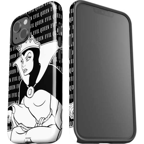 Disney Villains Evil Queen Black and White iPhone 14 Plus Impact Case