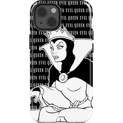 Disney Villains Evil Queen Black and White iPhone 14 Impact Case