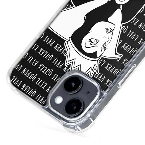 Disney Villains Evil Queen Black and White iPhone 15 Plus MagSafe Case