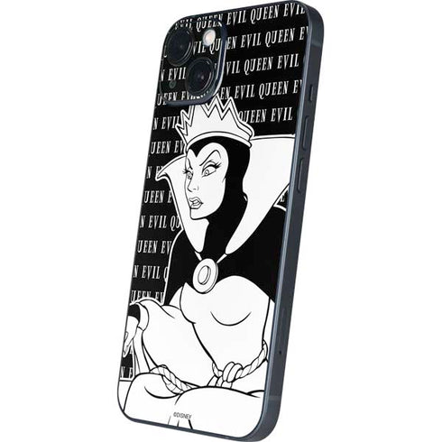 Disney Villains Evil Queen Black and White iPhone 14 Plus Skin