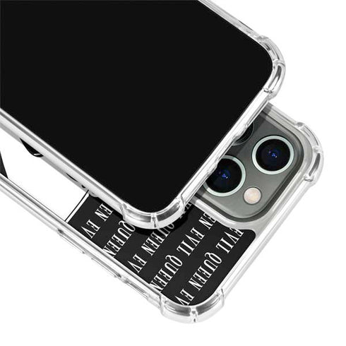 Disney Villains Evil Queen Black and White iPhone 14 Pro Clear Case