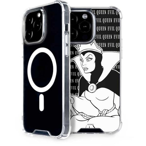 Disney Villains Evil Queen Black and White iPhone 14 Pro Max MagSafe Case