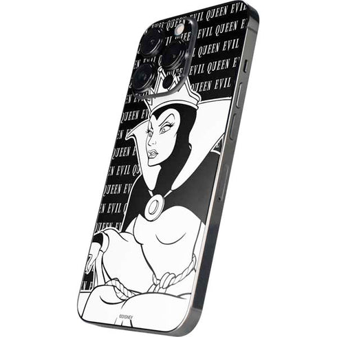 Disney Villains Evil Queen Black and White iPhone 14 Pro Max Skin