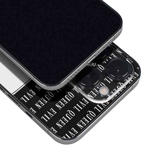 Disney Villains Evil Queen Black and White iPhone 14 Pro Skin