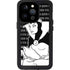 Disney Villains Evil Queen Black and White iPhone 14 Pro Waterproof Case