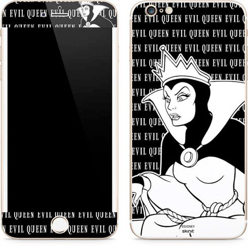 Disney Villains Evil Queen Black and White iPhone 6/6s Plus Skin