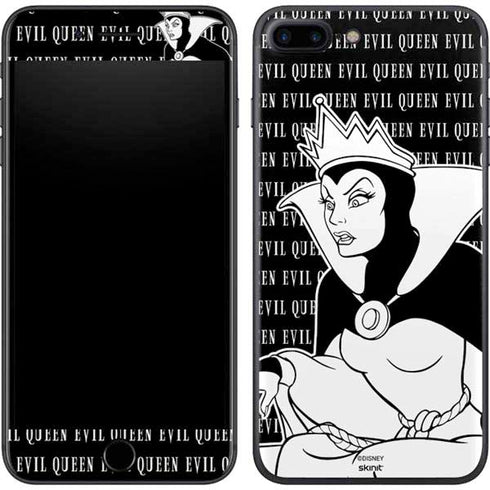 Disney Villains Evil Queen Black and White iPhone 7 Plus Skin