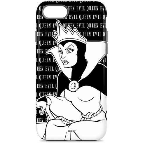 Disney Villains Evil Queen Black and White iPhone 7 Pro Case