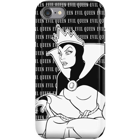 Disney Villains Evil Queen Black and White iPhone SE (2nd & 3rd Gen) Pro Case