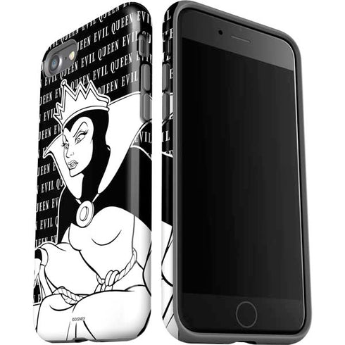 Disney Villains Evil Queen Black and White iPhone SE (2nd & 3rd Gen) Pro Case