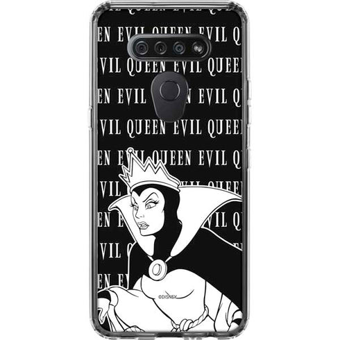 Disney Villains Evil Queen Black and White LG K51/Q51 Clear Case