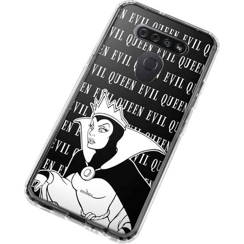 Disney Villains Evil Queen Black and White LG K51/Q51 Clear Case