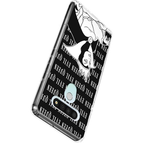 Disney Villains Evil Queen Black and White LG Stylo 6 Clear Case