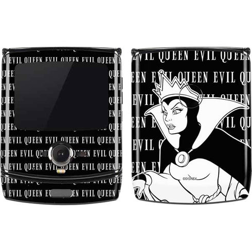 Disney Villains Evil Queen Black and White Motorola RAZR Skin