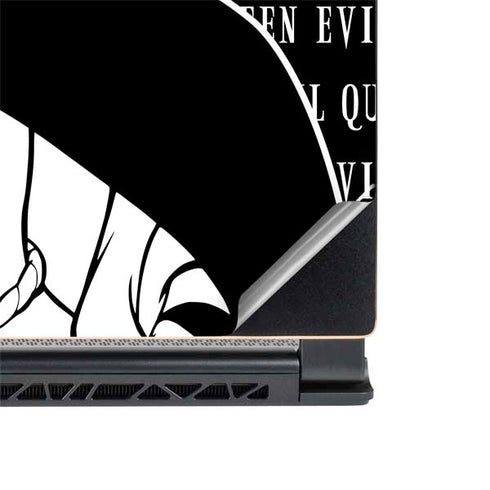 Disney Villains Evil Queen Black and White MSI GS65 Stealth Laptop Skin