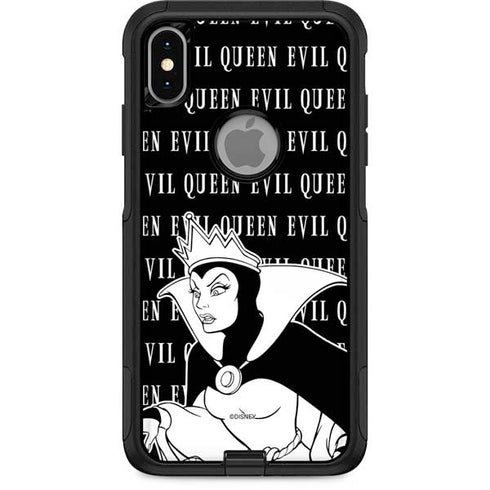 Disney Villains Evil Queen Black and White Otterbox Commuter iPhone Skin