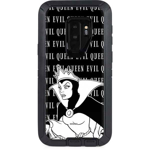 Disney Villains Evil Queen Black and White Otterbox Defender Galaxy Skin