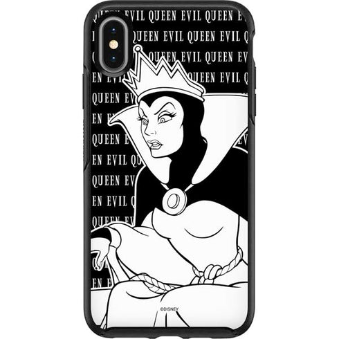 Disney Villains Evil Queen Black and White Otterbox Symmetry iPhone Skin