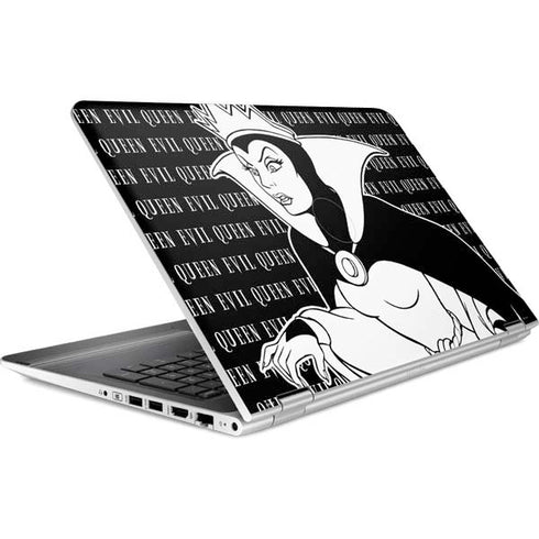 Disney Villains Evil Queen Black and White HP Pavilion Skin