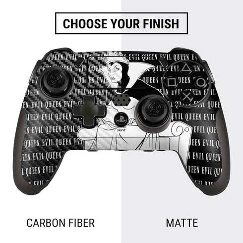 Disney Villains Evil Queen Black and White PlayStation Scuf Vantage 2 Controller Skin
