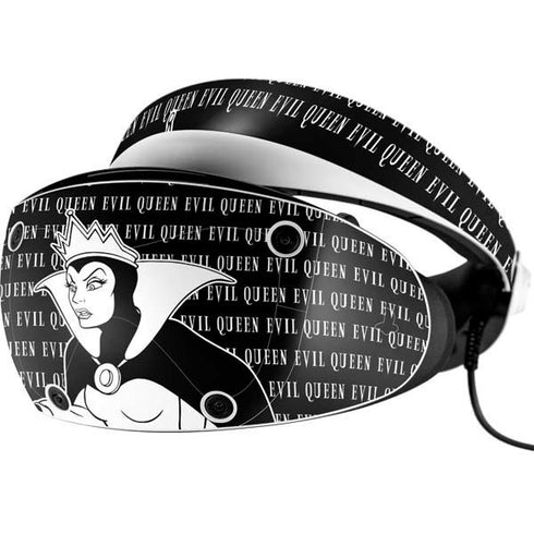 Disney Villains Evil Queen Black and White PlayStation VR2 Skin