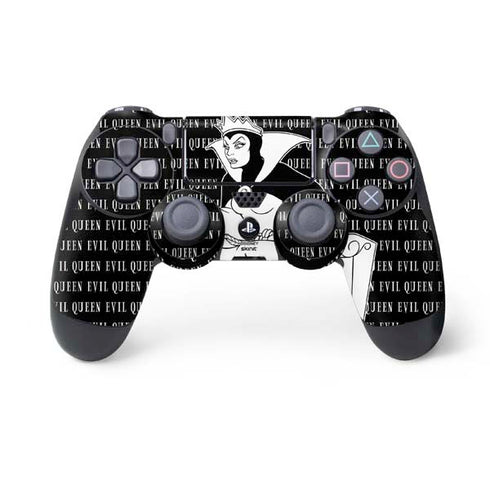 Disney Villains Evil Queen Black and White PS4 Controller Skin