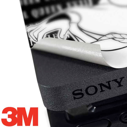 Disney Villains Evil Queen Black and White PS4 Slim Skin