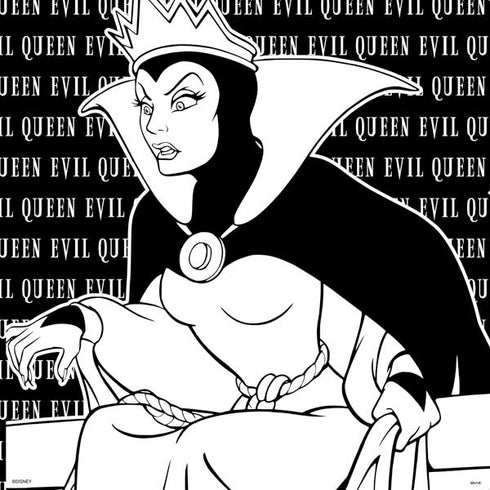 Disney Villains Evil Queen Black and White PS4 Slim Skin
