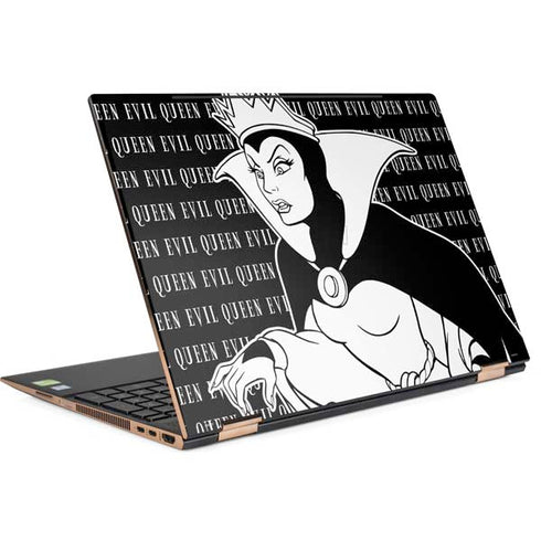 Disney Villains Evil Queen Black and White HP Spectre Skin