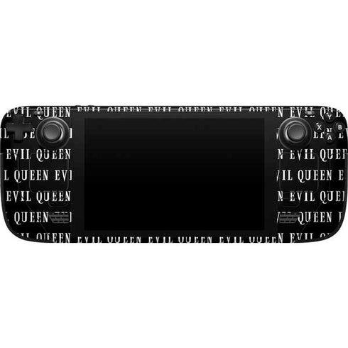 Disney Villains Evil Queen Black and White Steam Deck Handheld Gaming Computer Skin