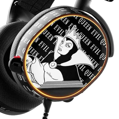 Disney Villains Evil Queen Black and White SteelSeries Arctis 3 Skin